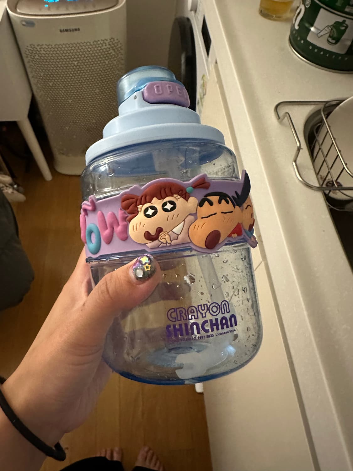 짱구 캐릭터 물통 900ml 상품이미지1