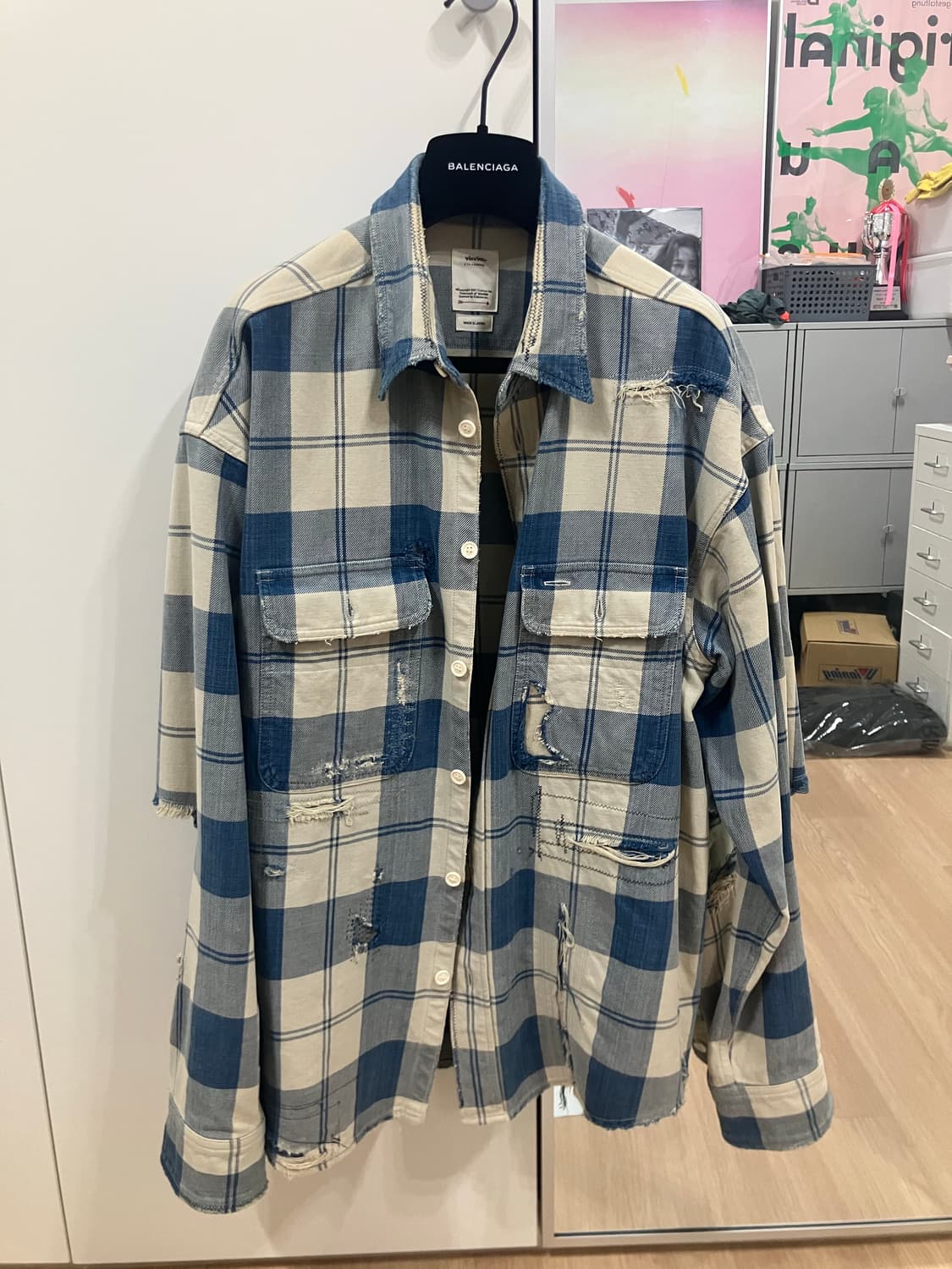[2] 비즈빔 visvim 21ss lumber shirts crash 상품이미지2