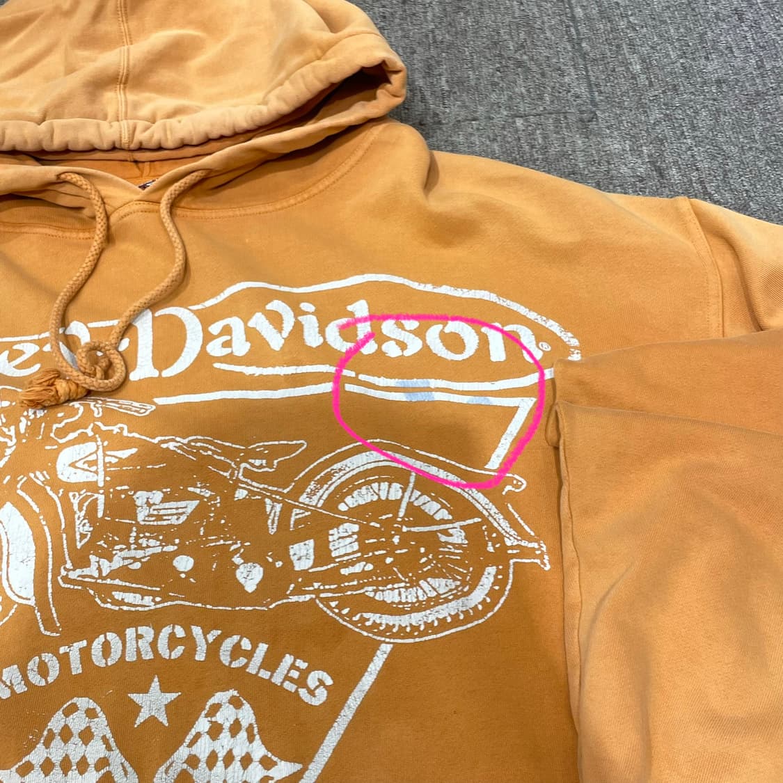 HARLEY DAVIDSON 할리 데이비슨 프린팅 후드티 상품이미지2