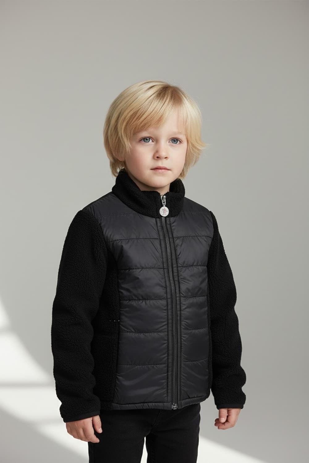 몽클레어 키즈 기모 패딩집업(3세/98cm) 상품이미지1