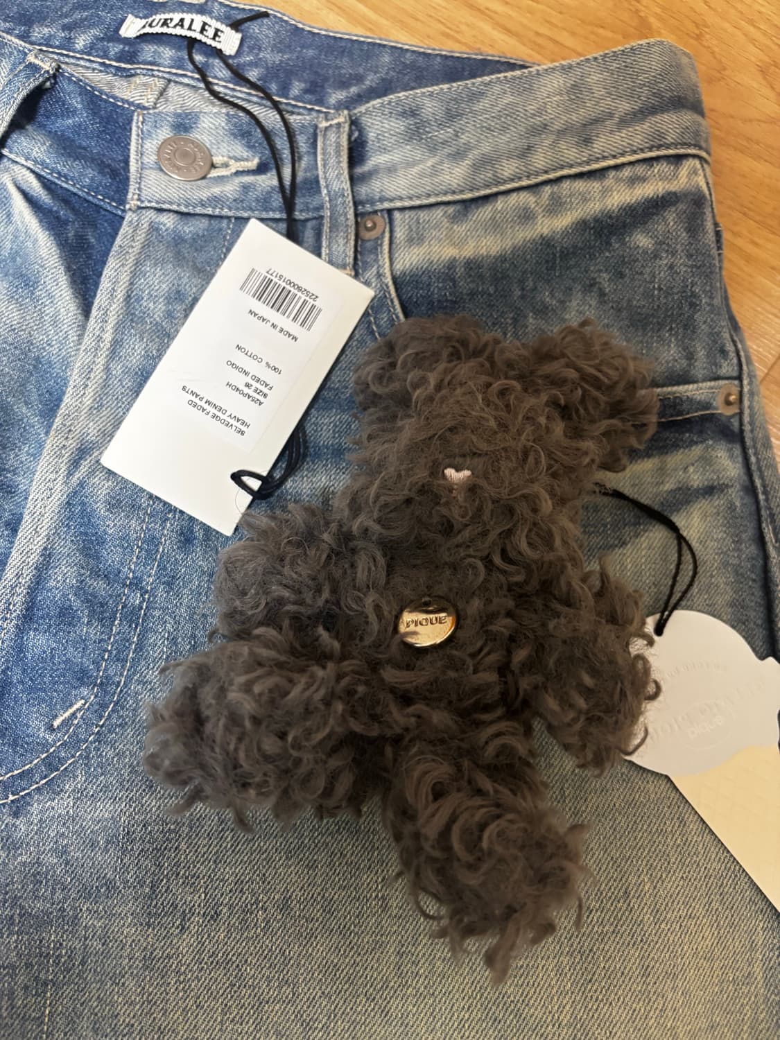 오라리 여성 인기 데님 26 비이커 +젤라또피케 토끼키링 상품이미지7