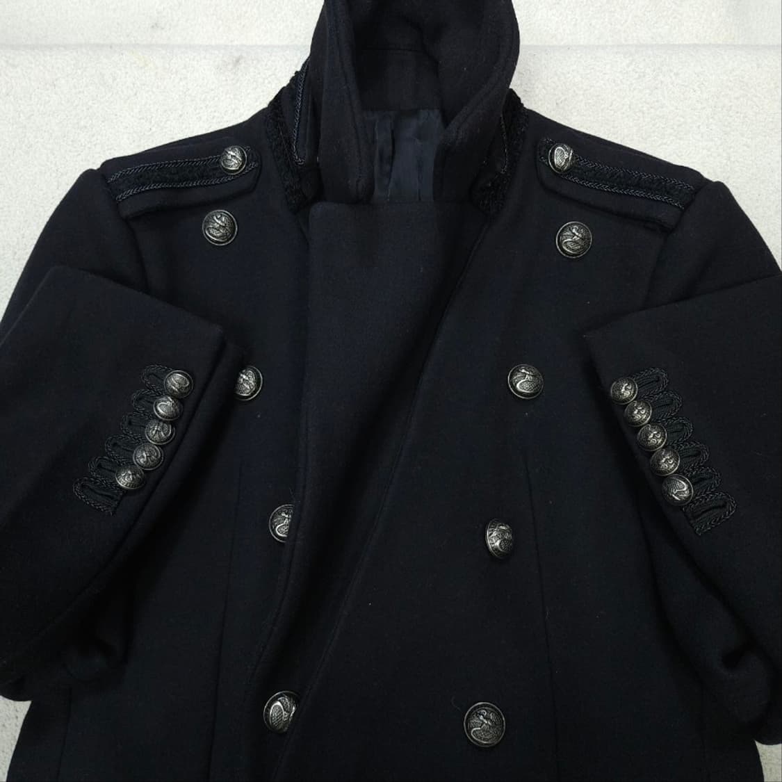 시스템 캐시미어 블렌드 더블 코트 100 상품이미지5