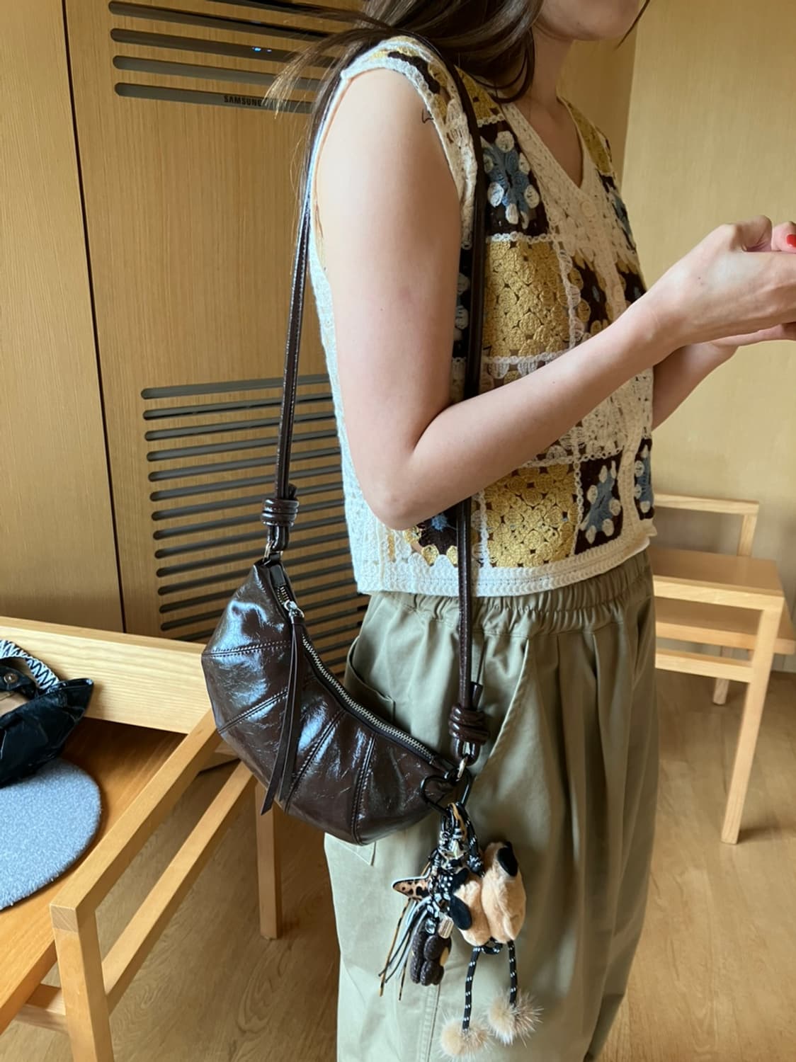 Lep Vonj 레프본 크루아상 호보백  상품이미지2