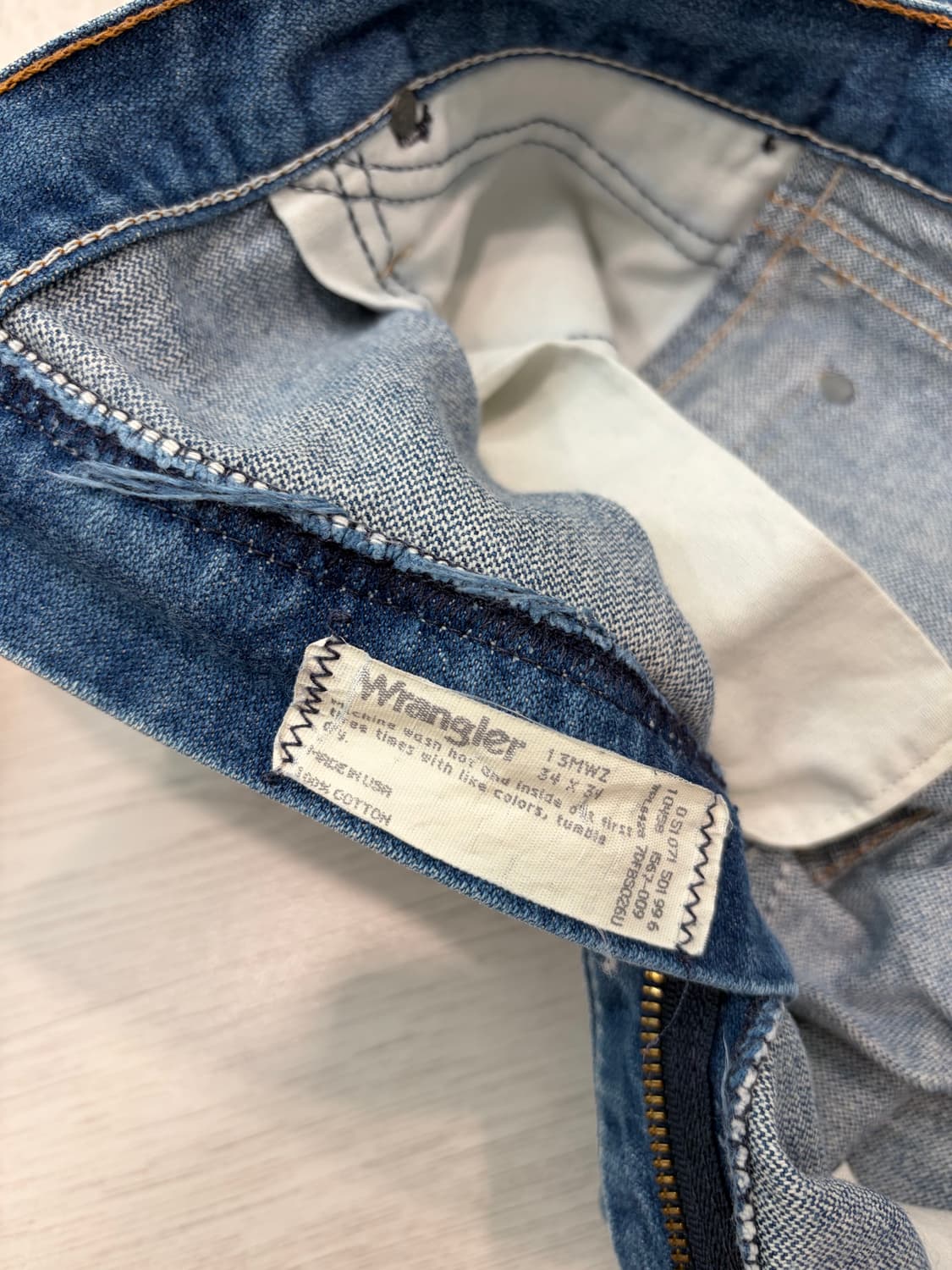 🇺🇸 90s USA Wrangler 랭글러 13MWZ 데님 팬츠  상품이미지2