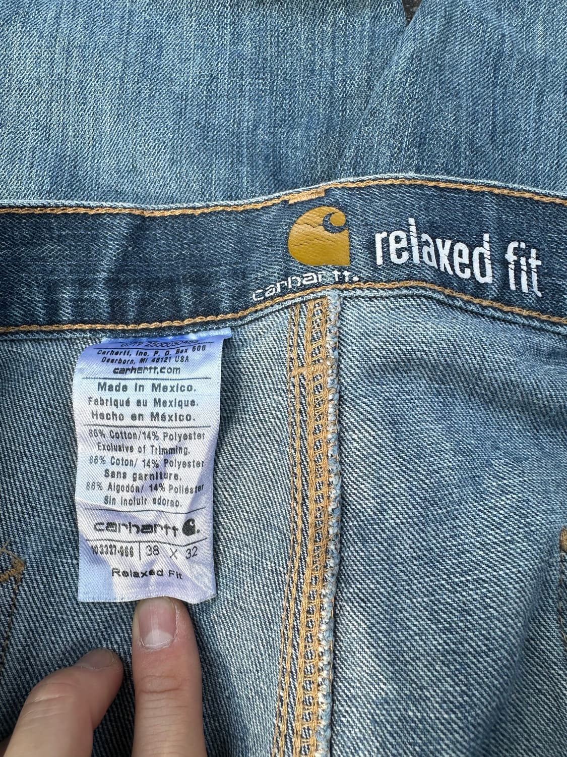 [칼하트] •Carhartt Relaxed Fit 966 Pants 상품이미지3