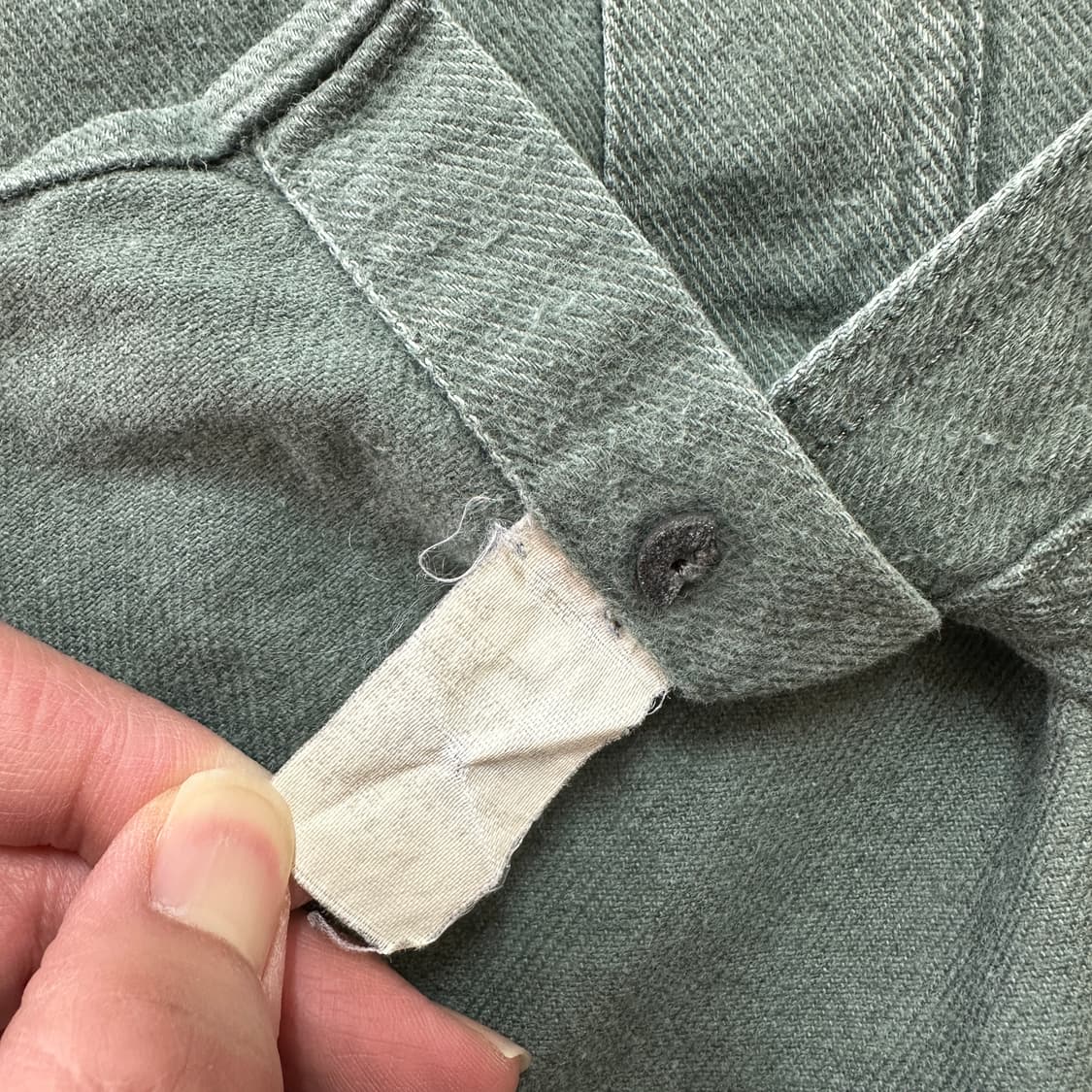 9~00s 울리치 코튼 워크 셔츠 L 상품이미지9