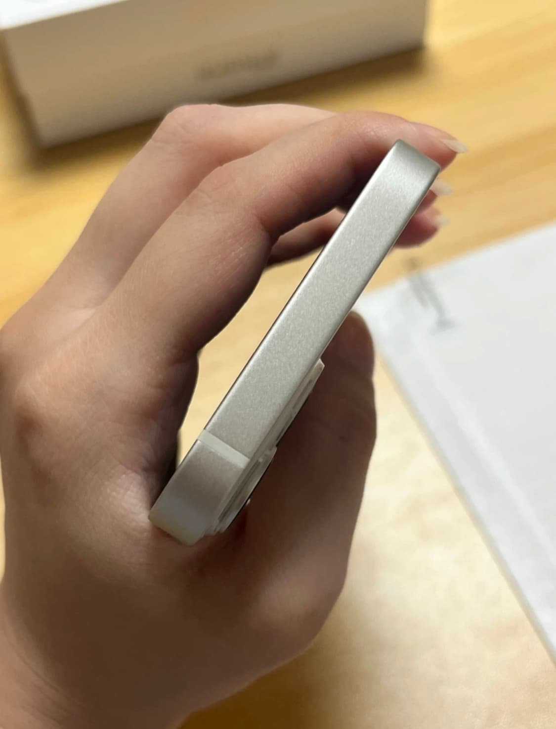 아이폰13미니 스타라이트 순정상태 배터리100 상품이미지5