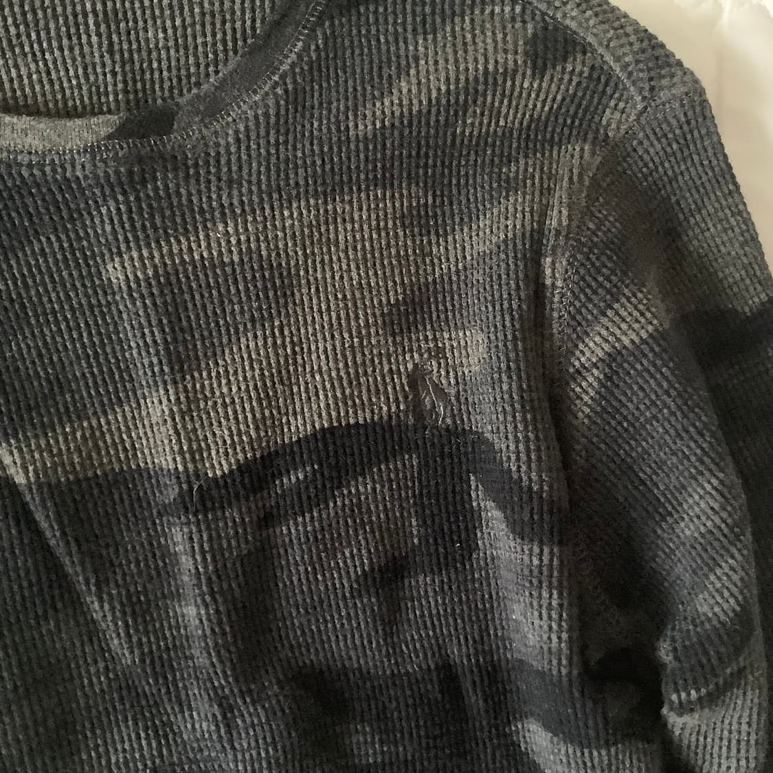 폴로랄프로렌 카모 와플 니트티 상품이미지2