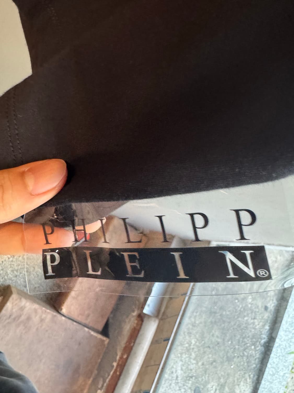 필립 플레인 해골 프린팅 반팔티 블랙 상품이미지4