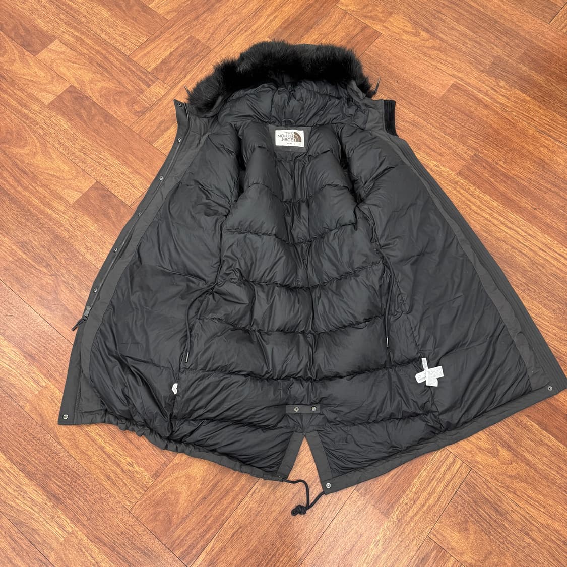 여성용 M(XL) 노스페이스 나보르 다운 코트  상품이미지4