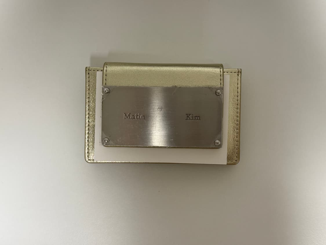 마뗑킴 카드지갑 골드 (미개봉 새상품) 상품이미지1