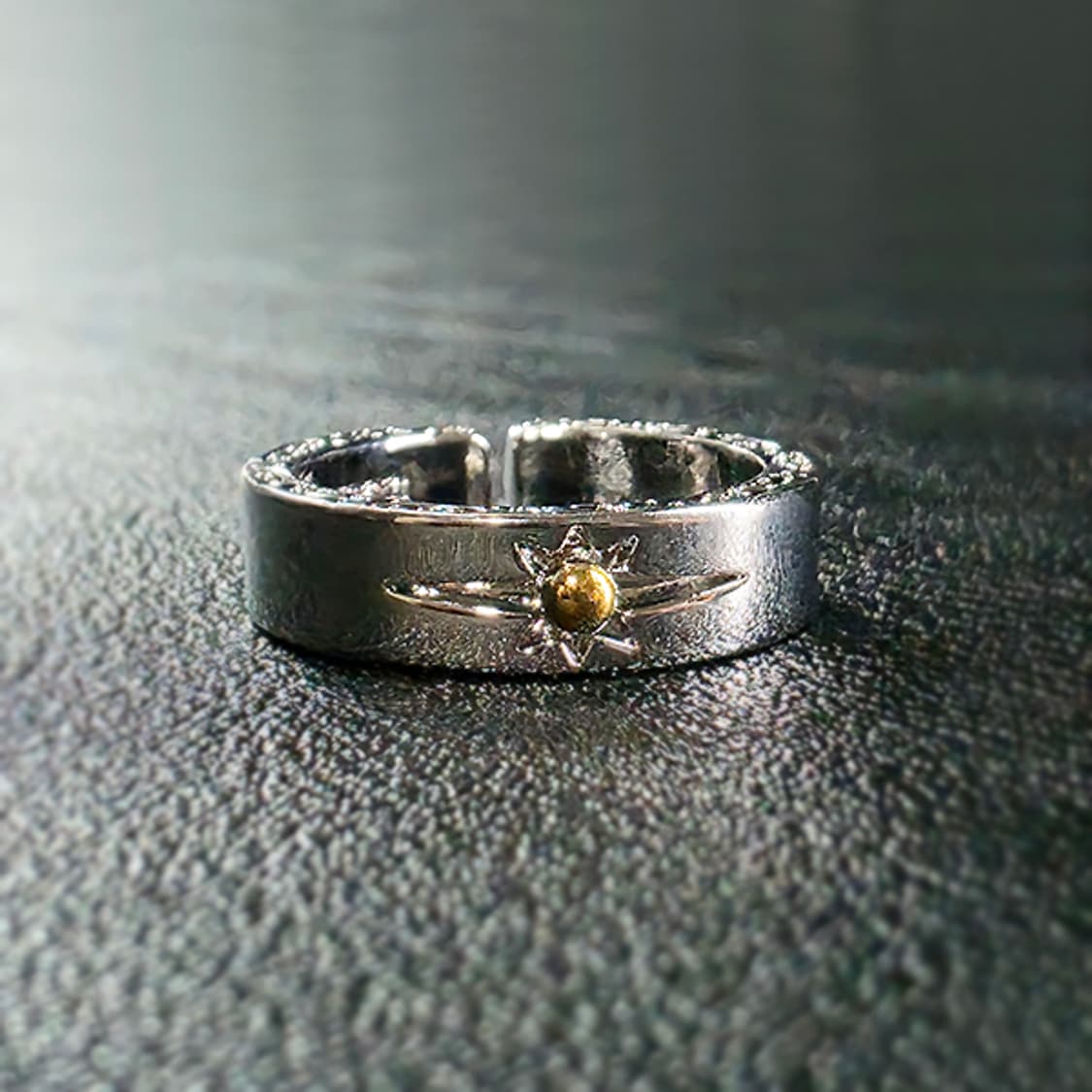 Ra 실버 남자 엔틱 빈티지 명품 고대 고딕 태양 반지 상품이미지1