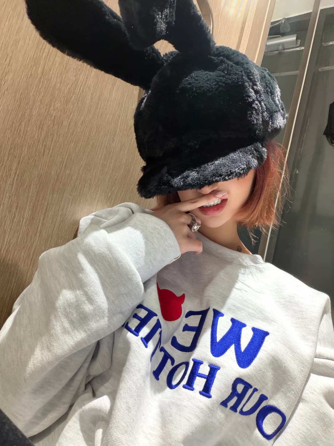 디즈니 퍼모자 상품이미지2