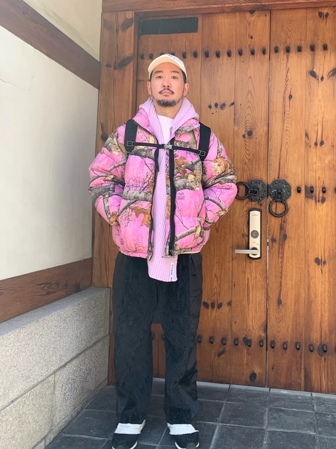 스컬프터 남녀공용 푸퍼 패딩 연인 남매 커플룩 방한 스키 겨울 유니크 상품이미지2