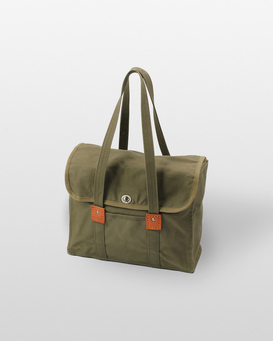 ICHIZAWA KYOTO  Canvas Flap Tote Bag 상품이미지1