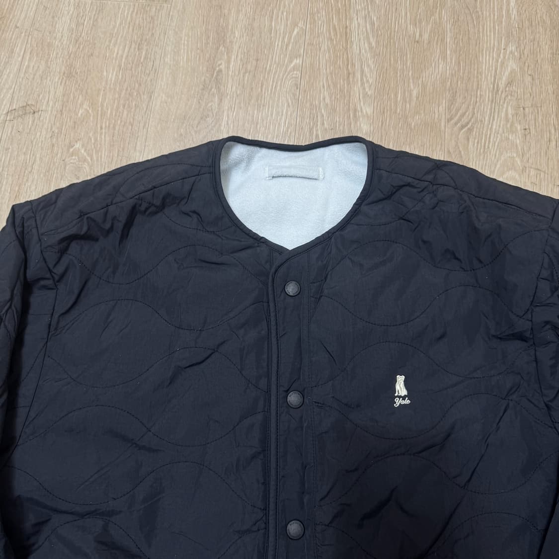 예일 리버시블 후리스 경량패딩 점퍼 M/95  상품이미지2