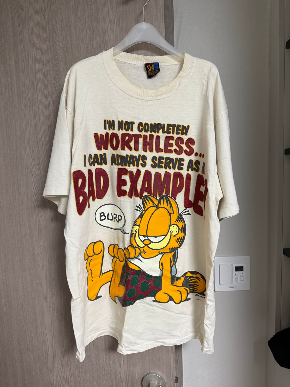 90‘s 빈티지 가필드 티셔츠 상품이미지1