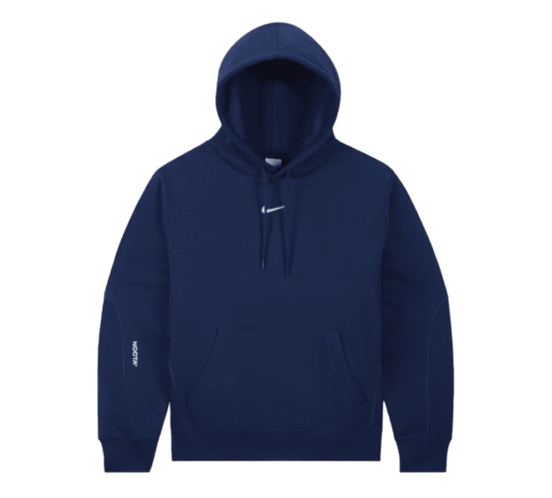 나이키 x 드레이크 녹타 카디널 스탁 에센셜 후드 네이비  상품이미지1