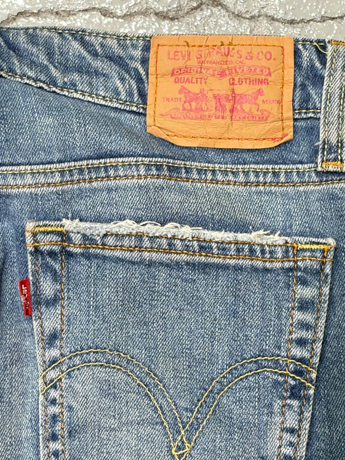 00s 리바이스(Levi's) 슈퍼로우 부츠컷 데님 팬츠 상품이미지8