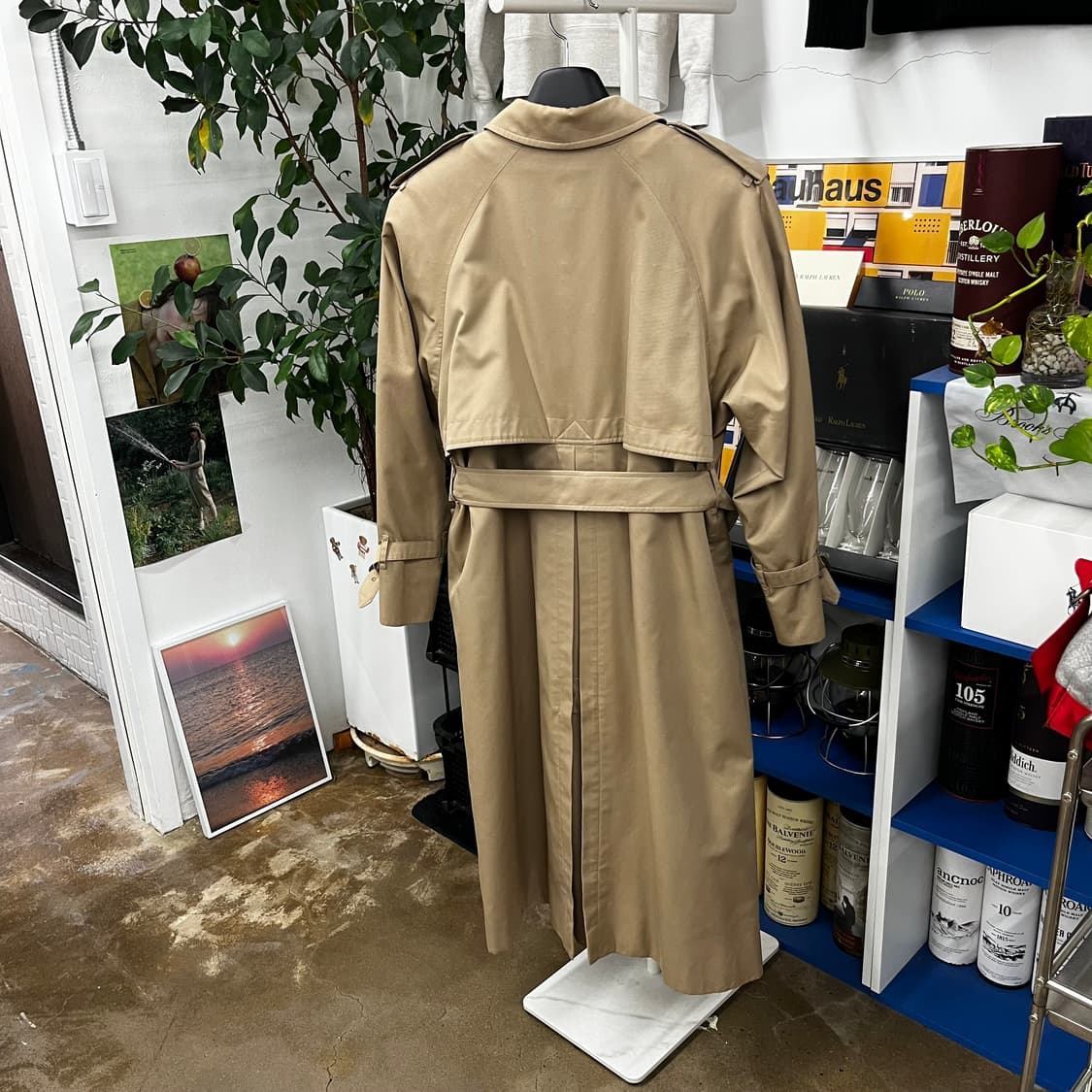 버버리 싱글 벨티드 트렌치코트 48S 상품이미지4