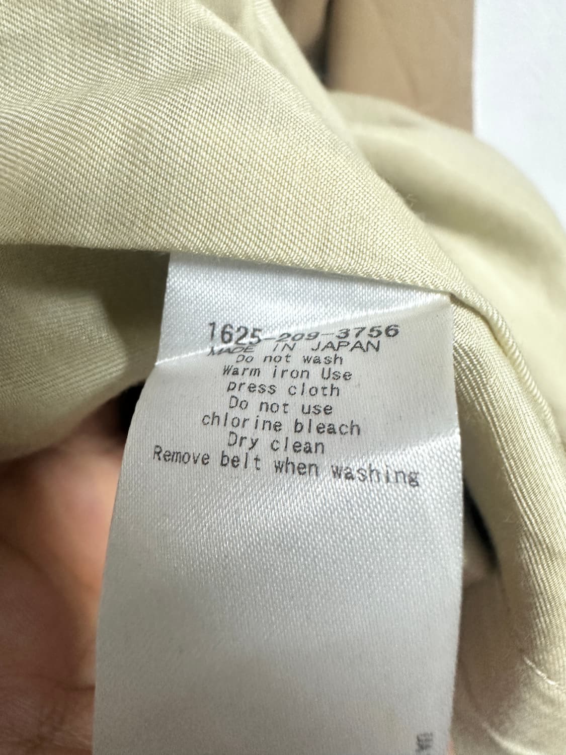 뷰티앤유스  유나이티드 애로우 싱글 벨트 트렌치 코트 상품이미지4