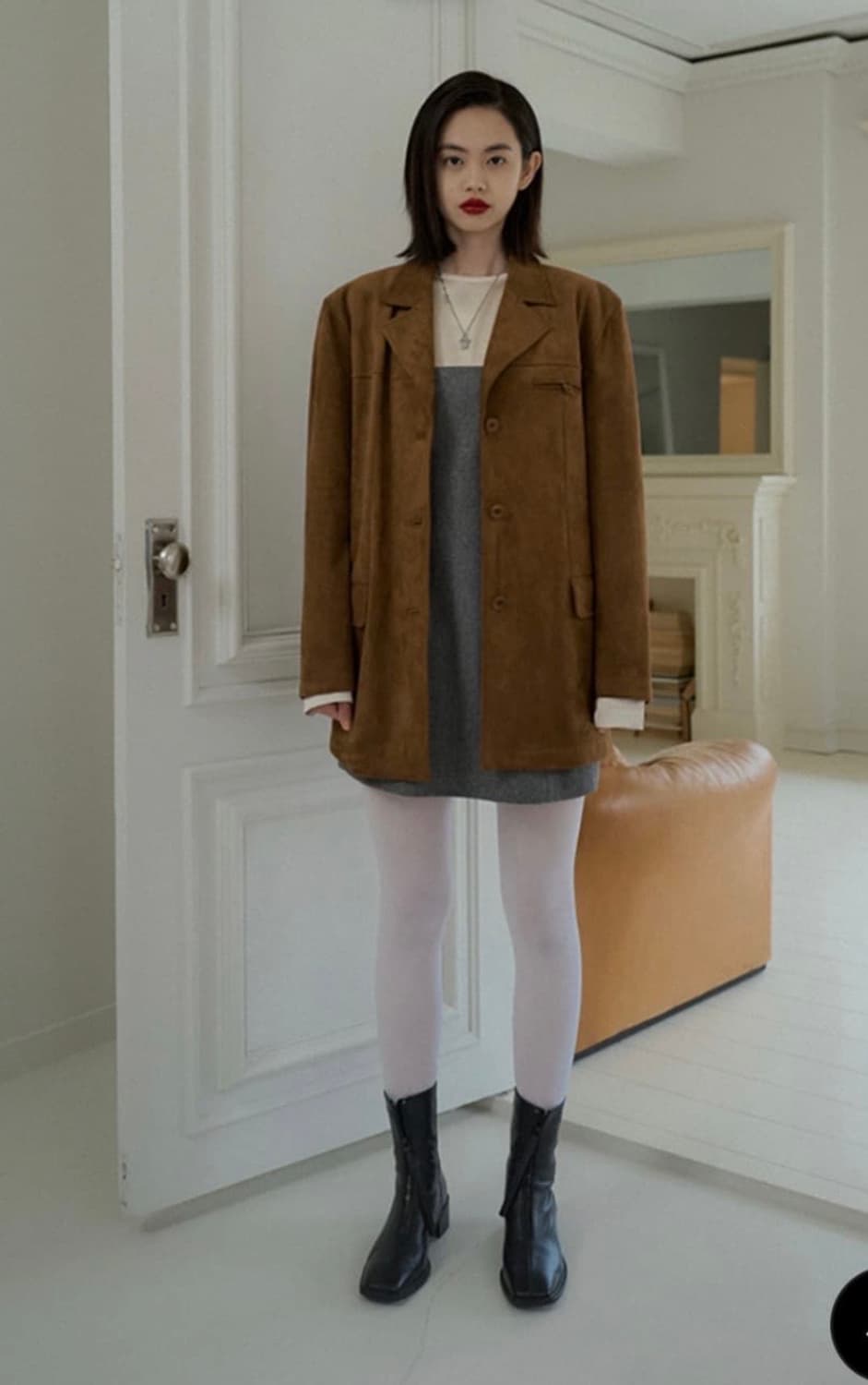 오버듀플레어 스웨이드자켓 상품이미지4