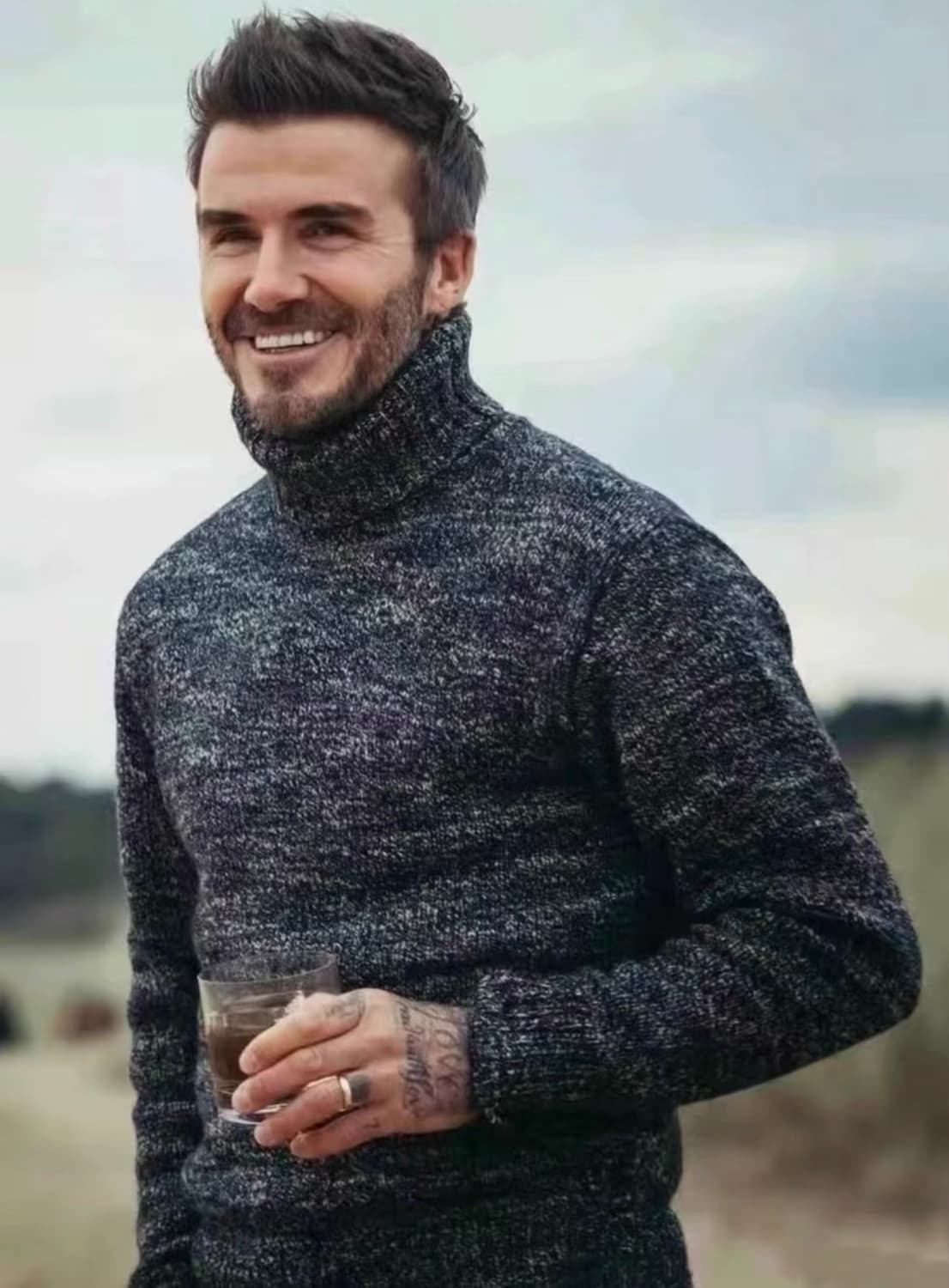 rrl 말드 울 블렌드 터틀넥 스웨터 L 상품이미지1