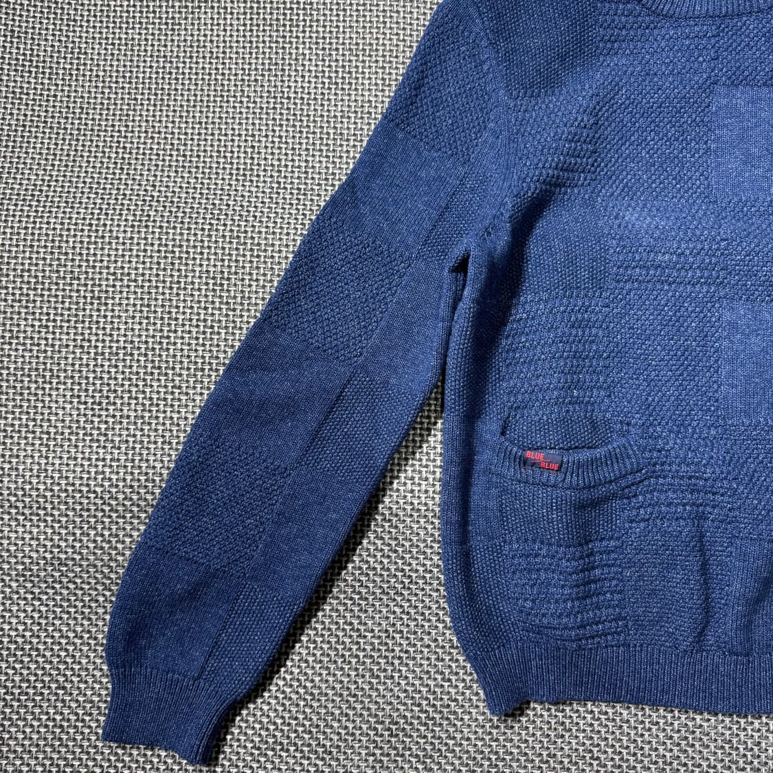 블루 블루 니트 블루 ( 100/OLD-8315 ) 상품이미지5