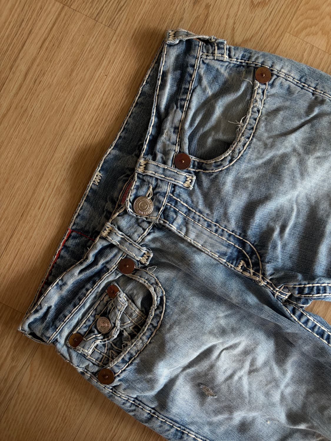 TrueReligion 데님 찢청 상품이미지2