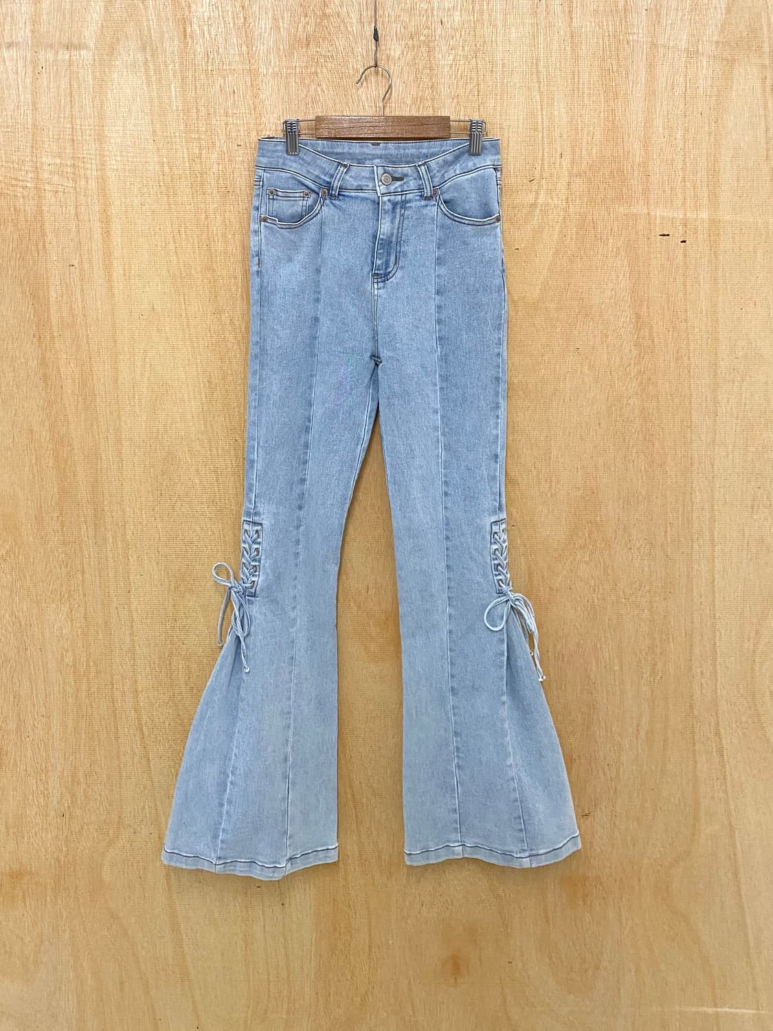 VTG race-up flare pants 레이스업 플레어 팬츠 상품이미지3