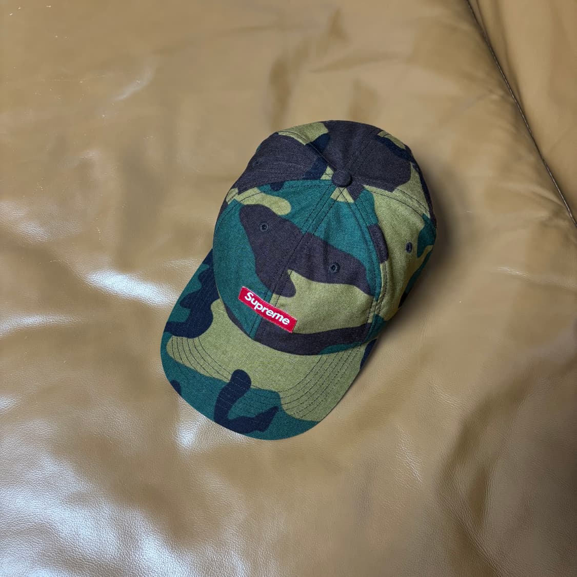 슈프림 6패널 볼캡 모자 우드랜드 카모 상품이미지5