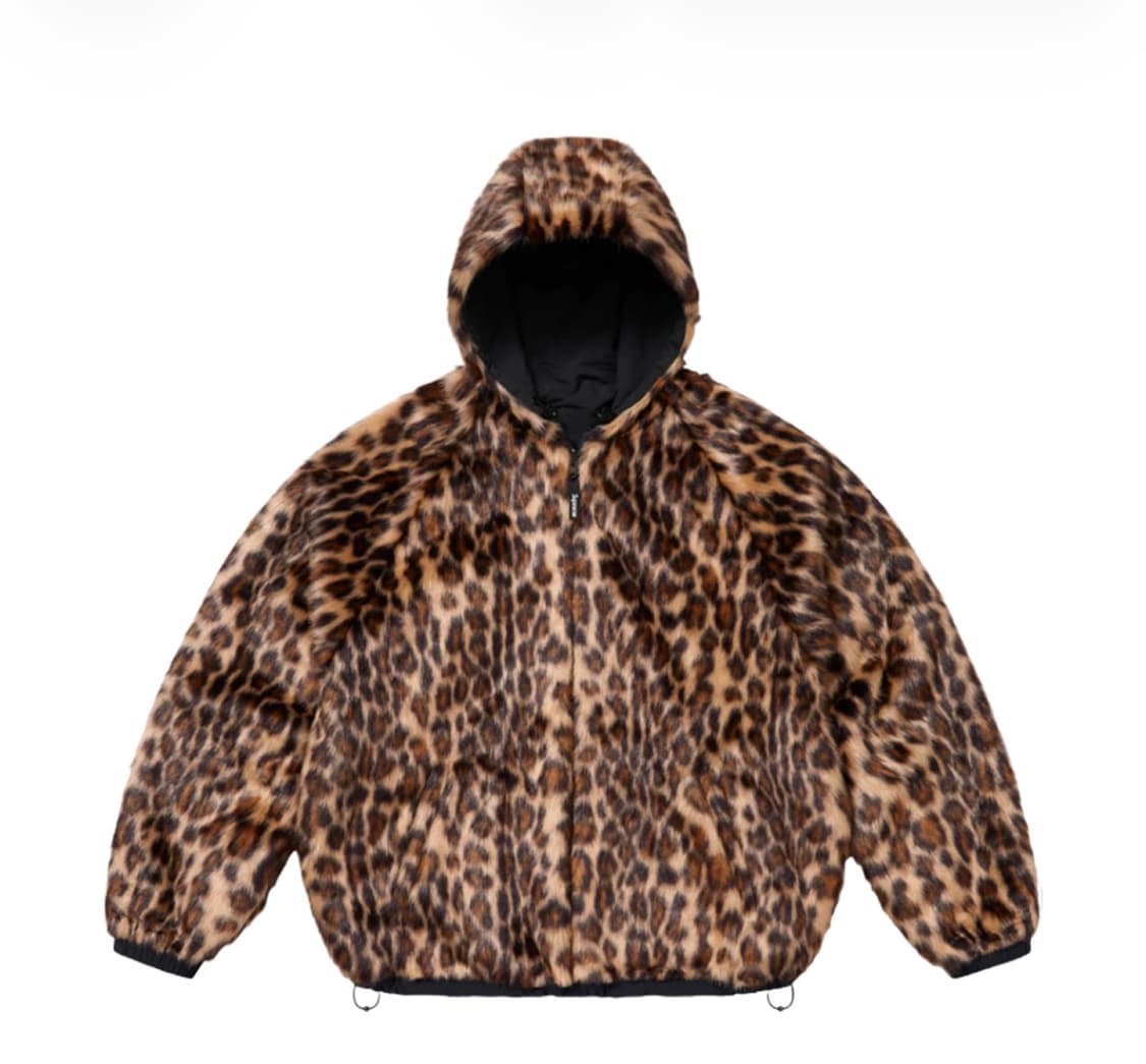 슈프림 포우 퍼 리버시블 후드 트랙 자켓 블랙 - 25SS 상품이미지4