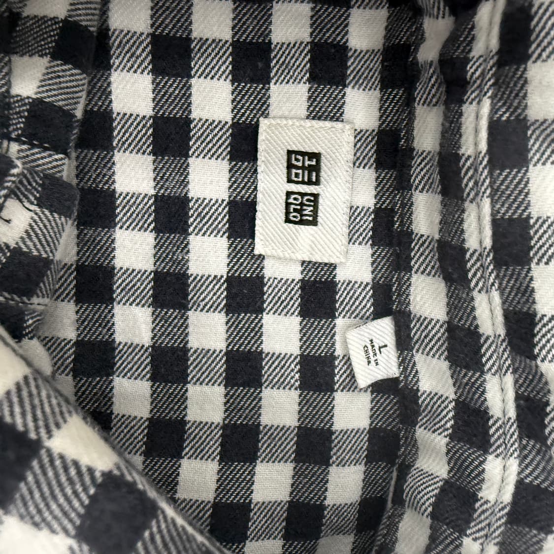 유니클로 체크셔츠 상품이미지5