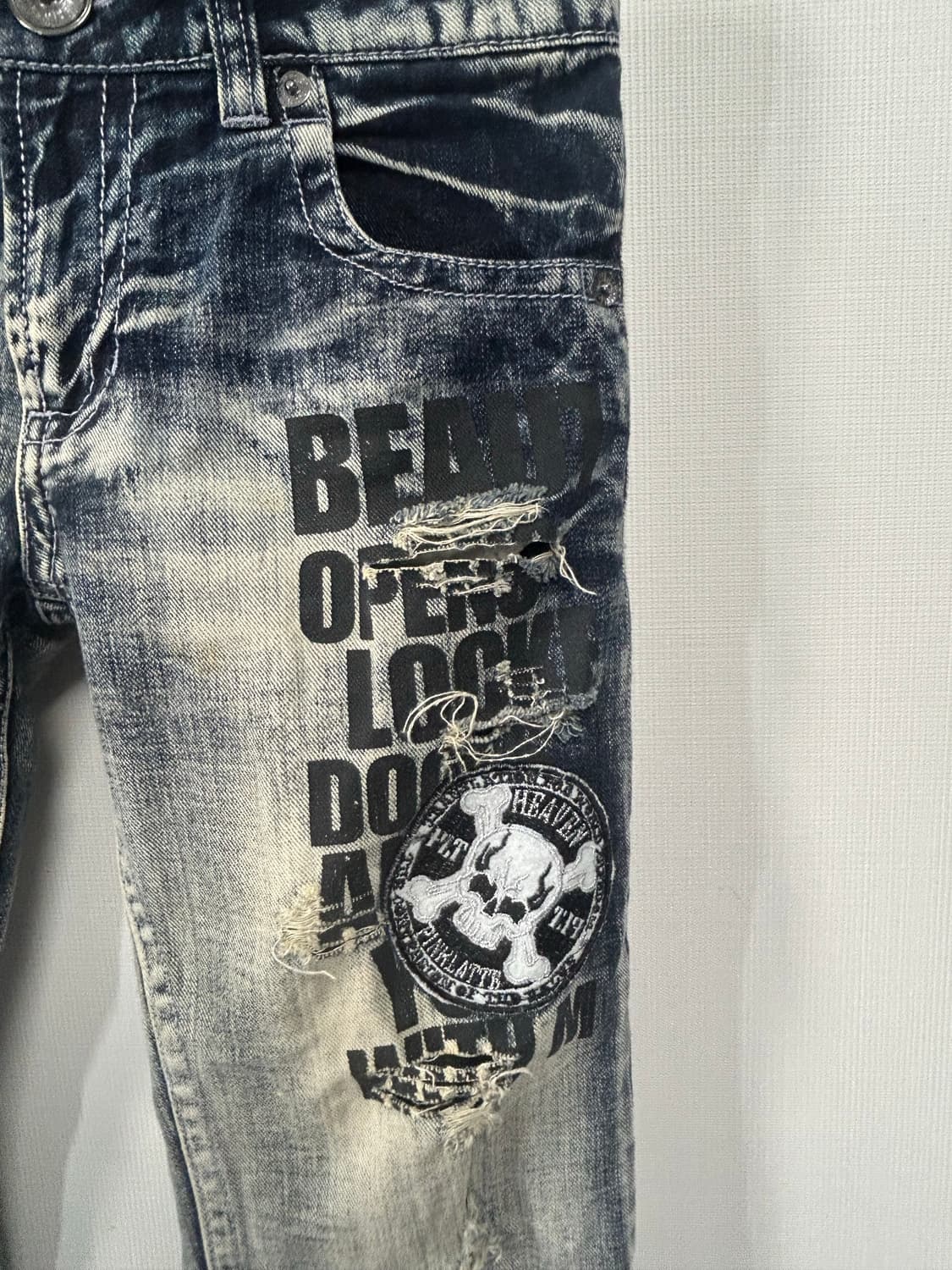 빈티지 로우라이즈 진 상품이미지4