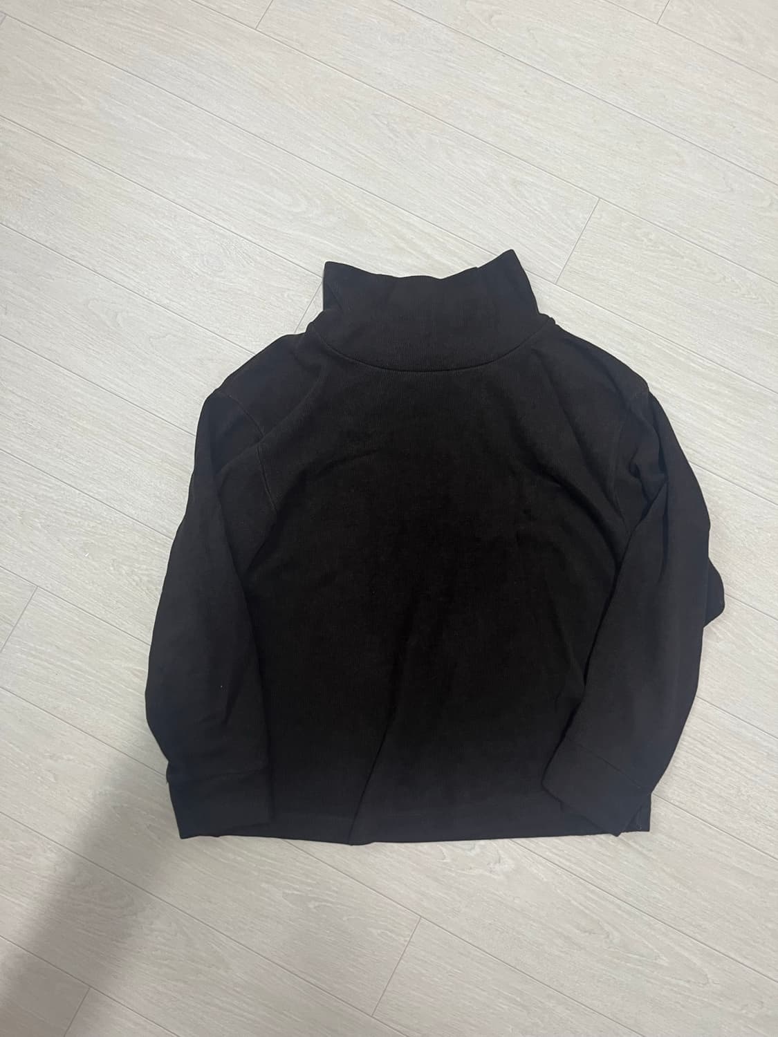 유니클로 후리스 모크넥(블랙, 브라운) 상품이미지4