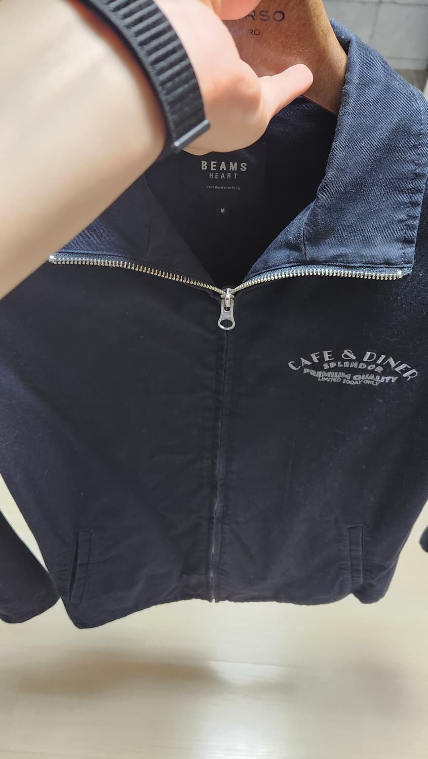 빔즈 하트 코튼 블루종 상품이미지2