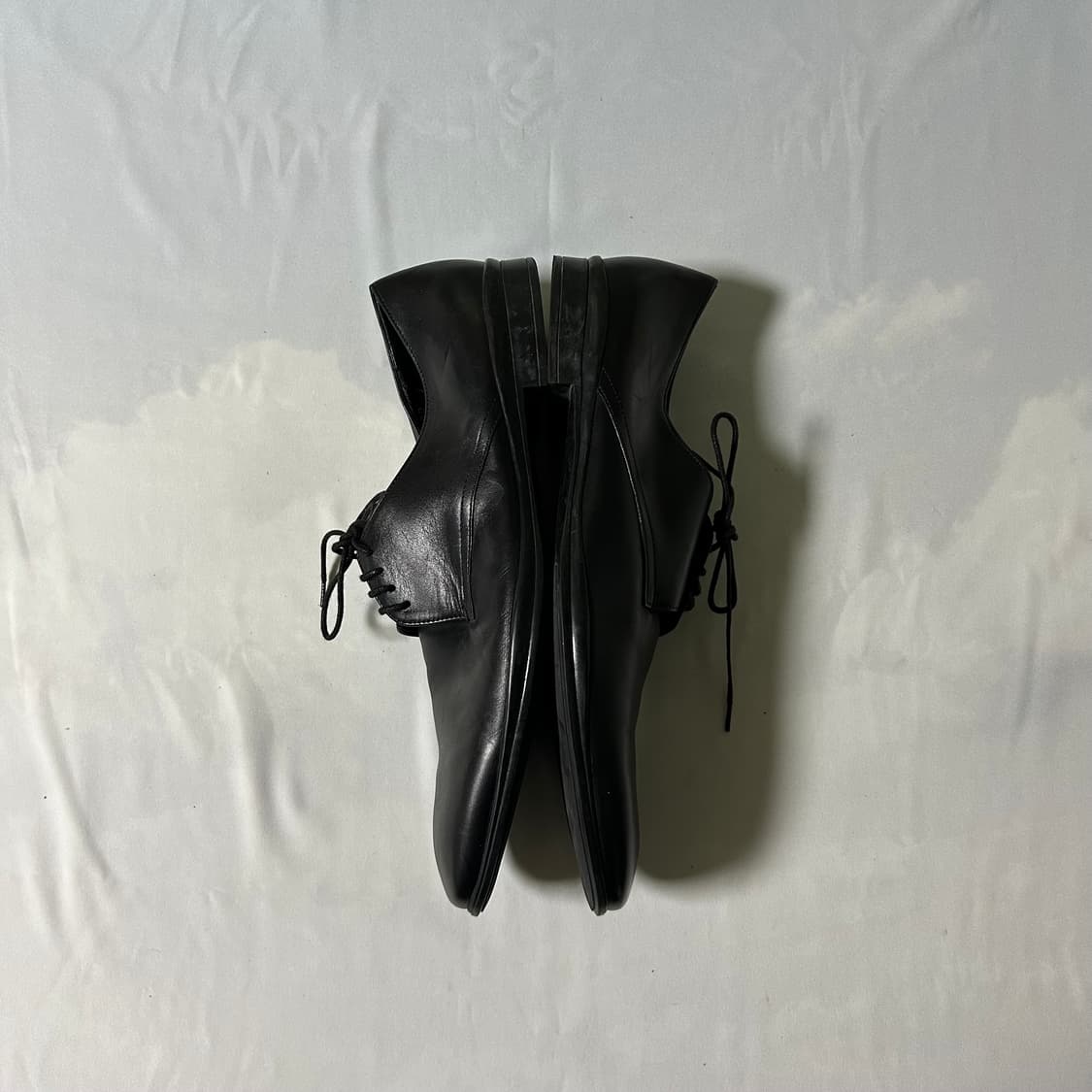 Prada classic semi square toe derby 상품이미지4