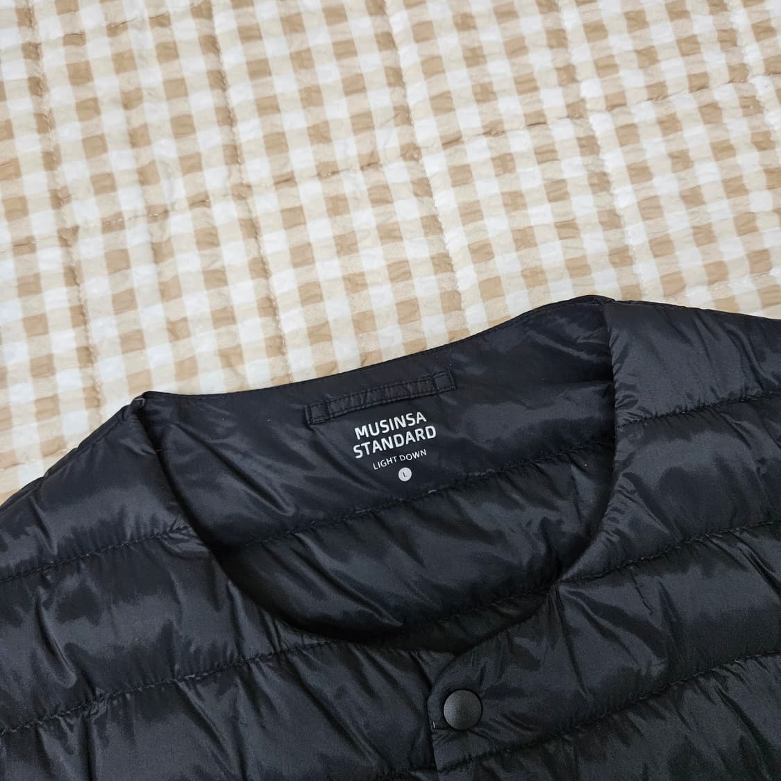 무신사 오리털 경량패딩 베스트 조끼 남자100 상품이미지2