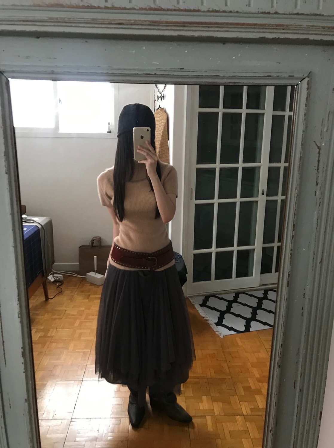 vintage sha skirt 상품이미지2