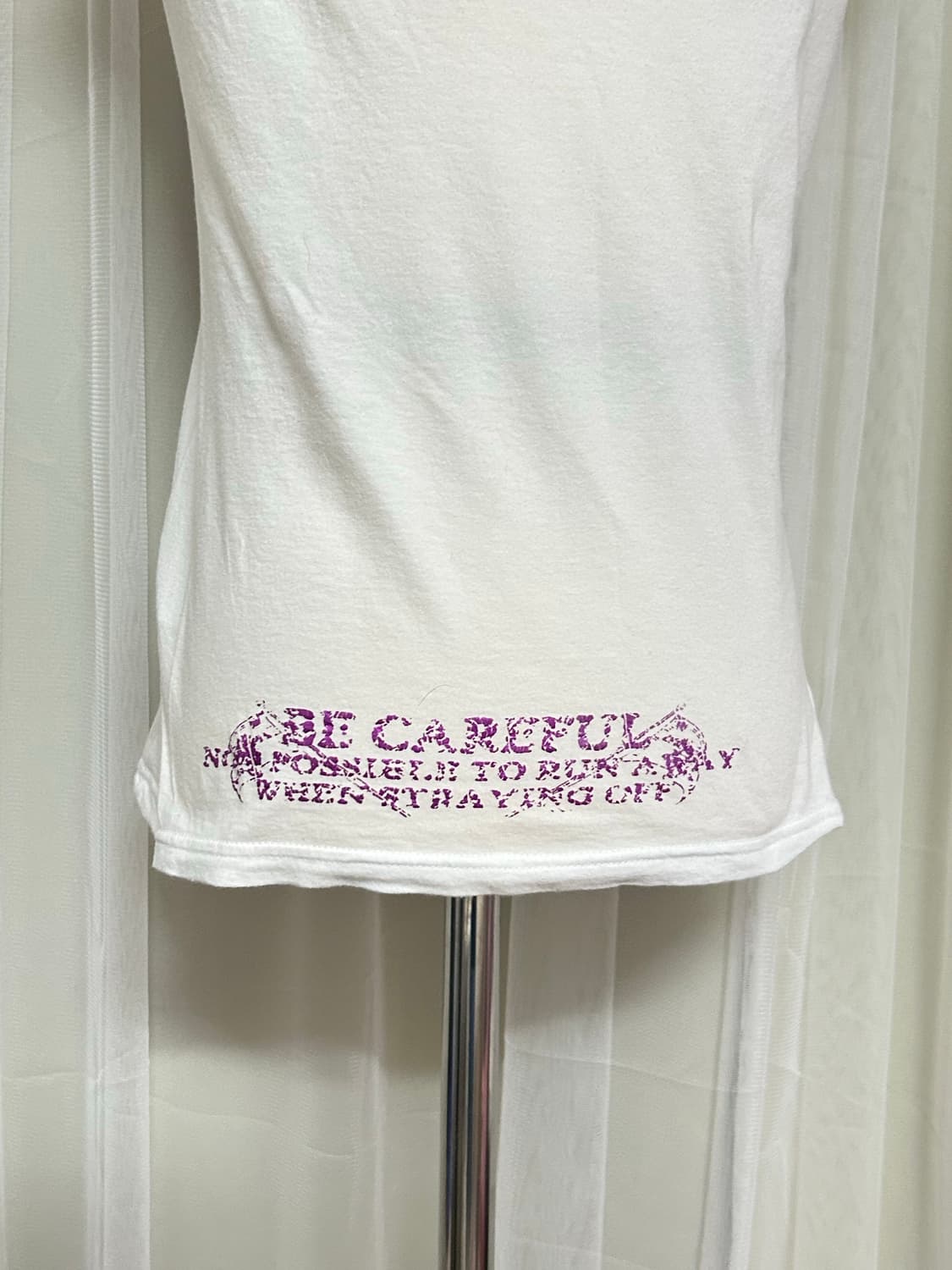 세실맥비 퍼플큐빅 글리터 로걀 오프숄더 탑  상품이미지3