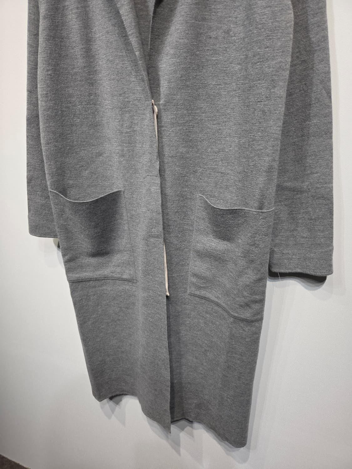 르베이지 그레이 롱 모 가디건_66 상품이미지4