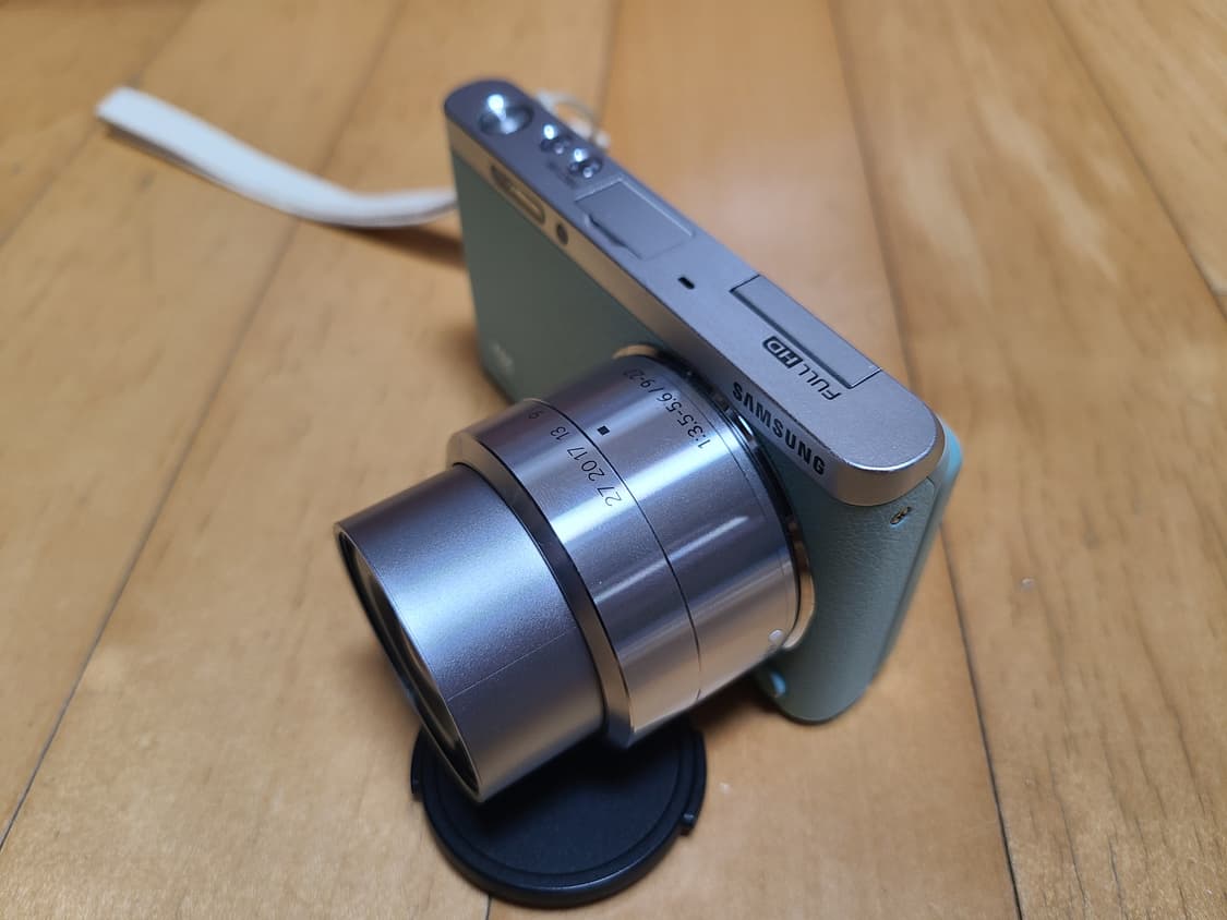 삼성 NX mini 미니 민트색 카메라 9 27 렌즈 상품이미지5