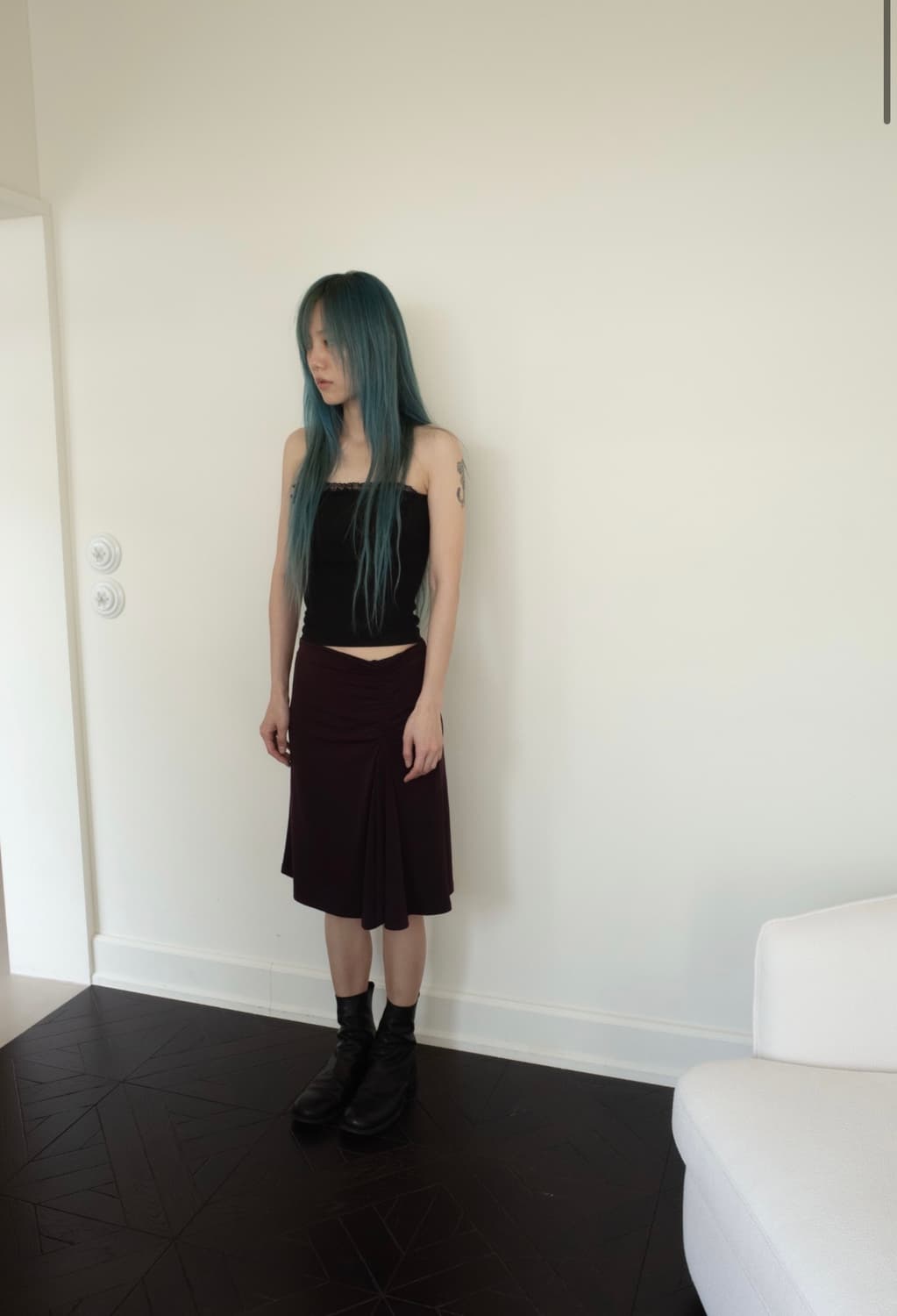 Kyobai (dad자체브랜드) 디에이디 lace bustier 레이스 상품이미지1