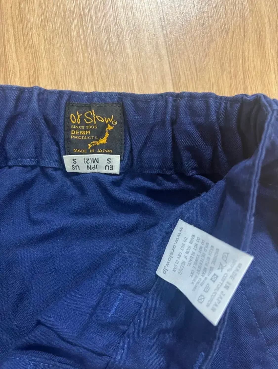 오어슬로우 프렌치워크팬츠 2사이즈 상품이미지2