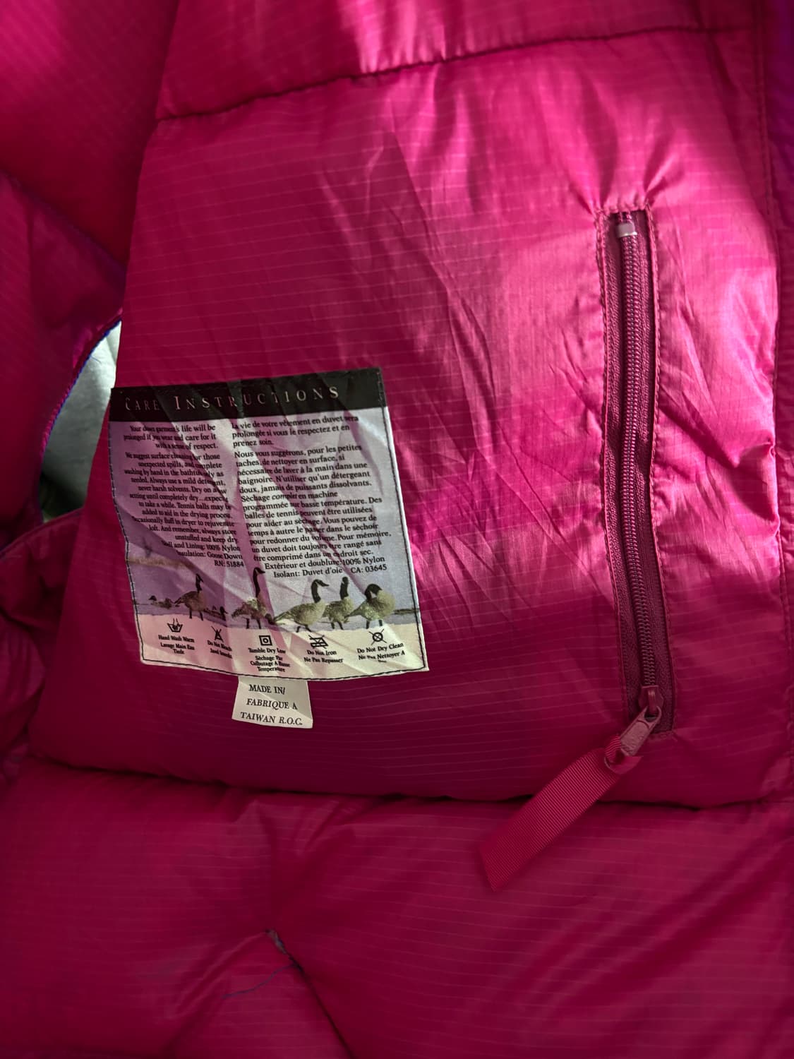 1980s 파타고니아 오버 구스다운 베스트 상품이미지6