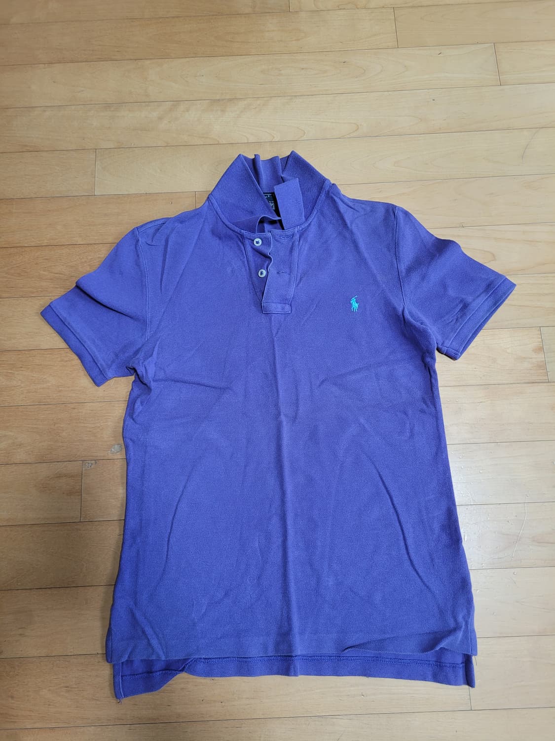 정품 폴로 랄프로렌 퍼플 반팔 카라티 상품이미지1