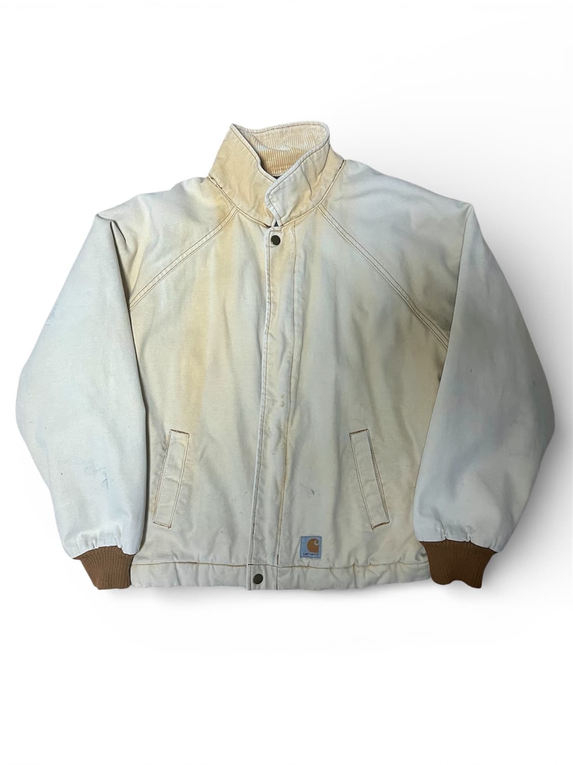 [급처분] 칼하트 베이지 워싱 자켓 상품이미지2