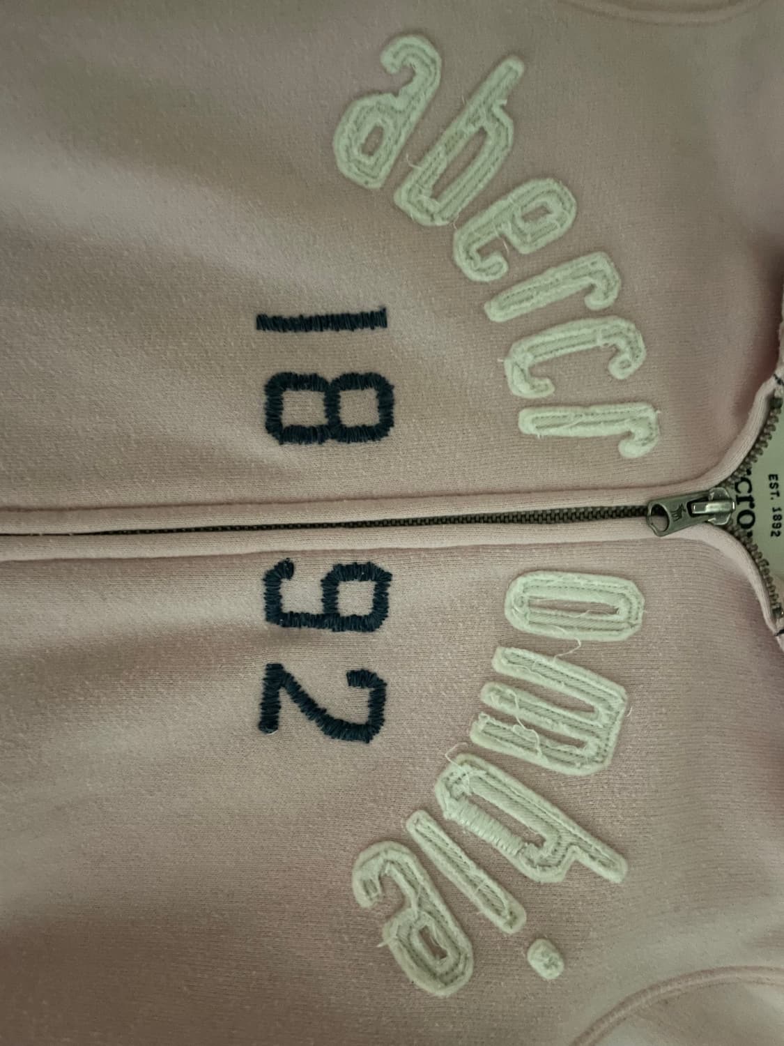 아베크롬비 연핑크 딱붙핏 투웨이 후집 상품이미지4