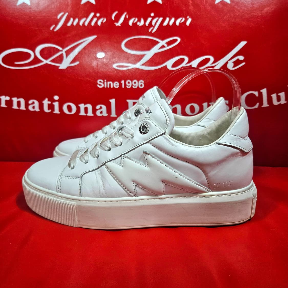 쟈딕앤볼테르 라 플래시 청키 스무스 송아지가죽 스니커즈 상품이미지1