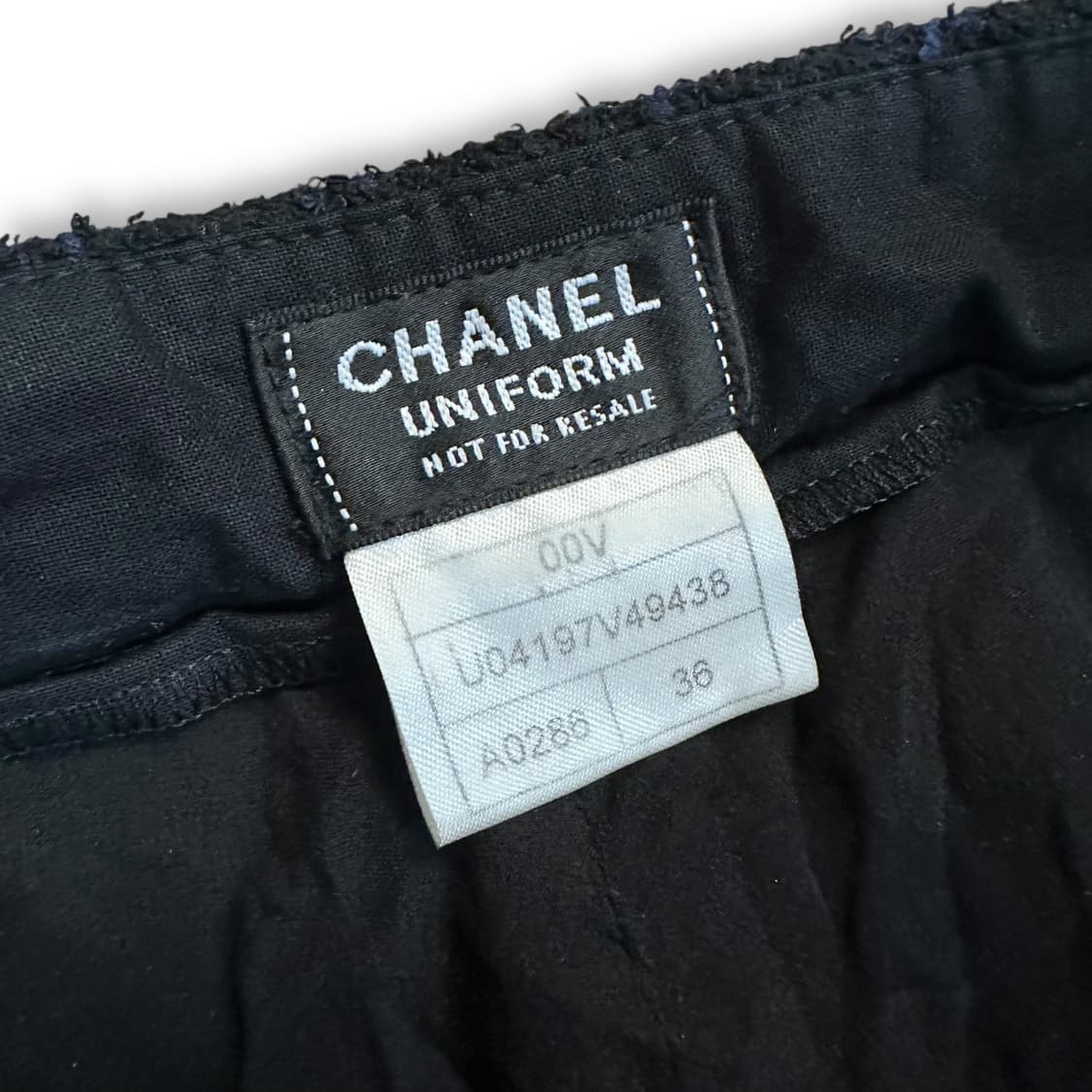 샤넬 트위드 와이드 팬츠 상품이미지5